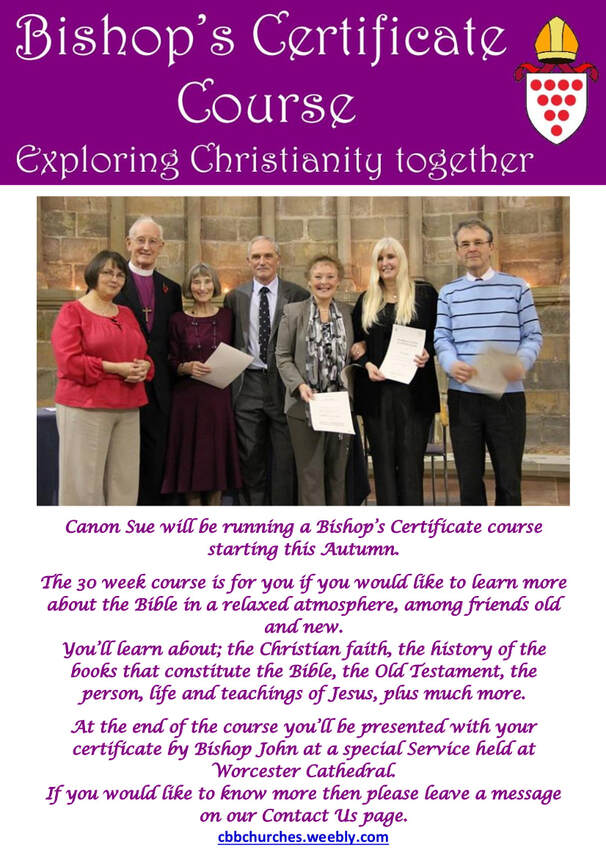 Churchill church; Canon Sue's Bishop's Certificate Course Autumn 2019